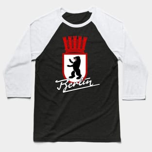 Berlin coat of arms + lettering IWL DDR Baseball T-Shirt